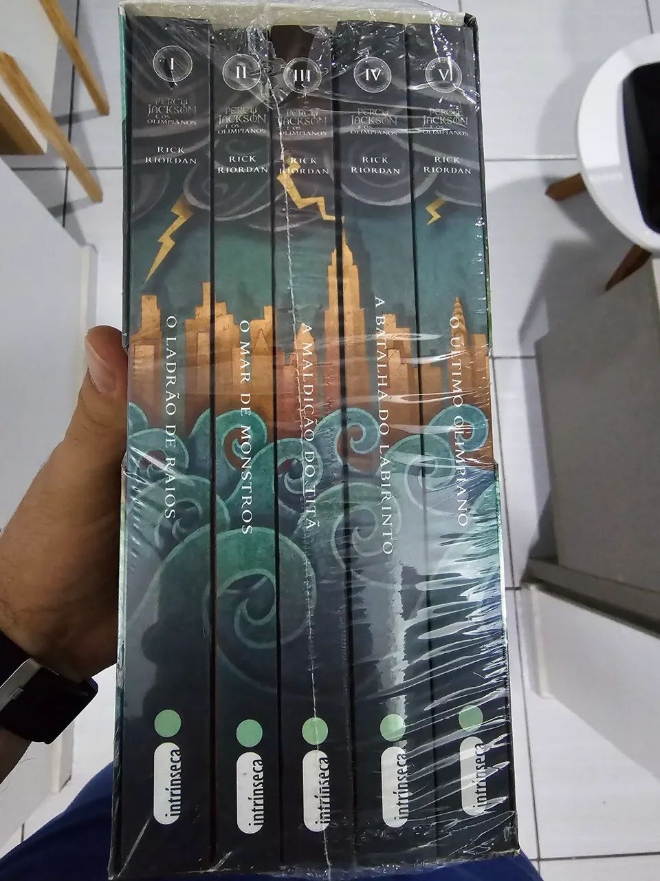 Box Percy Jackson e os Olimpianos