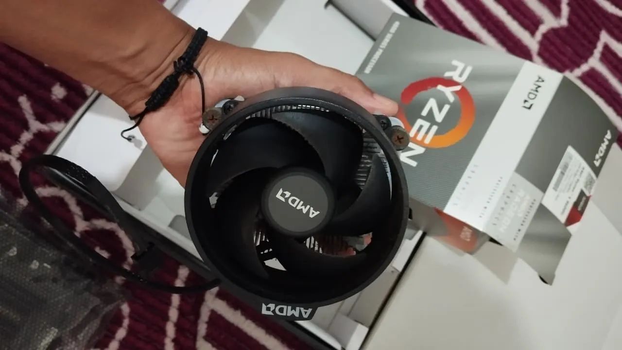 Processador Rixen 5 4600g + Palca mãe  - Foto 3