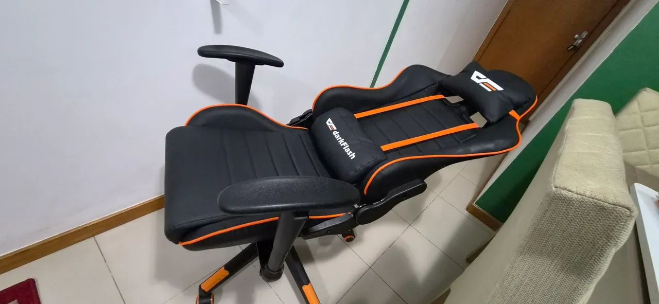 Cadeira gamer dark flash - Foto 2