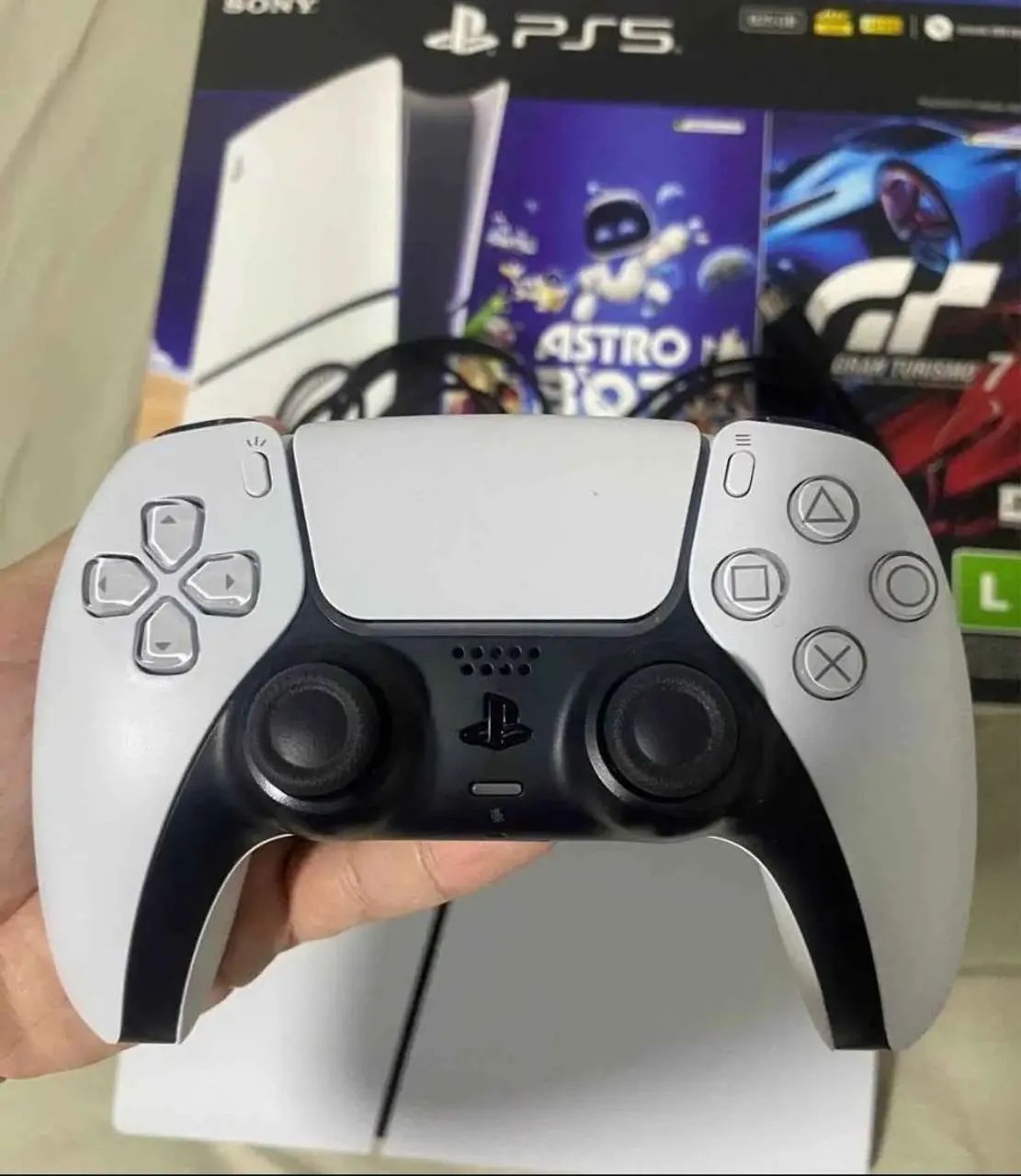 PS5 SLIM 1TERA COM LEITOR - Foto 3
