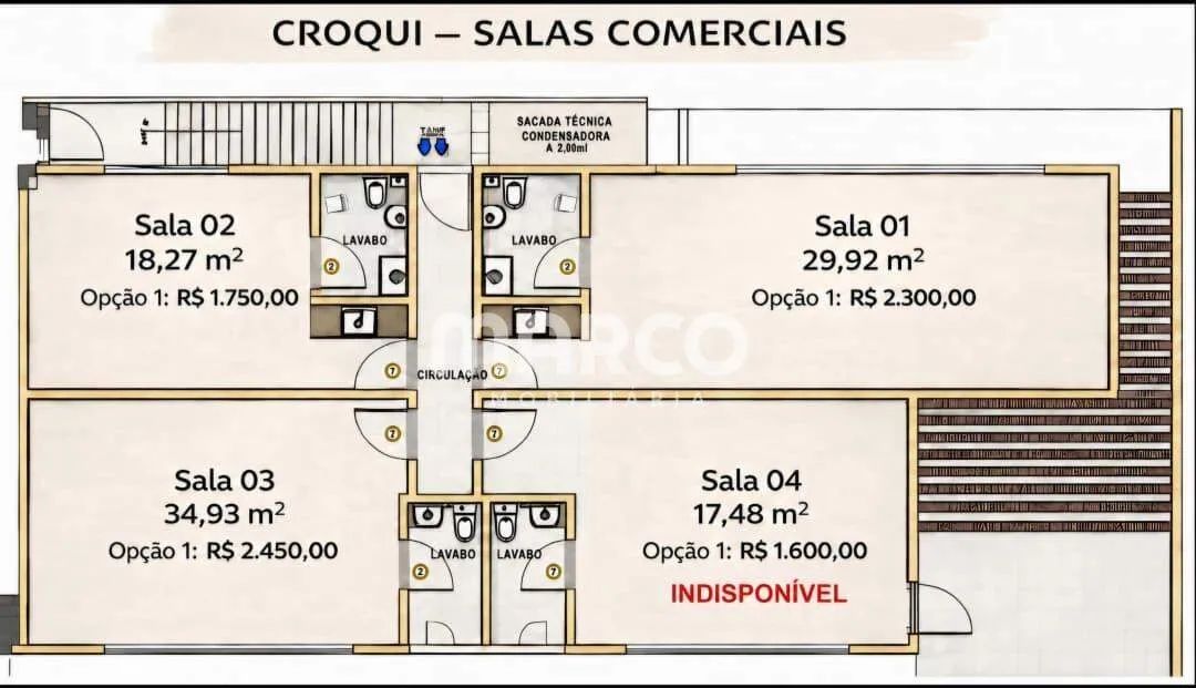 Sala l 18 á 35 m² l Jardim Petrópolis l Cuiabá - MT - Foto 3