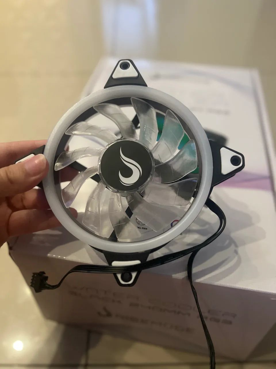 water cooler Rise Mode Black 240mm RGB - Foto 3