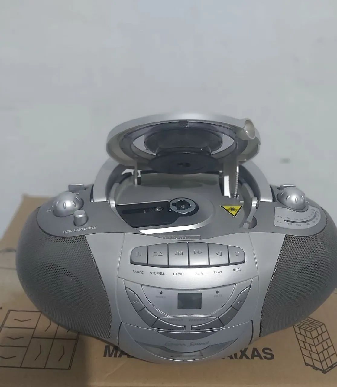 Micro System Lenoxx Sound Com CD e K7 - Foto 2