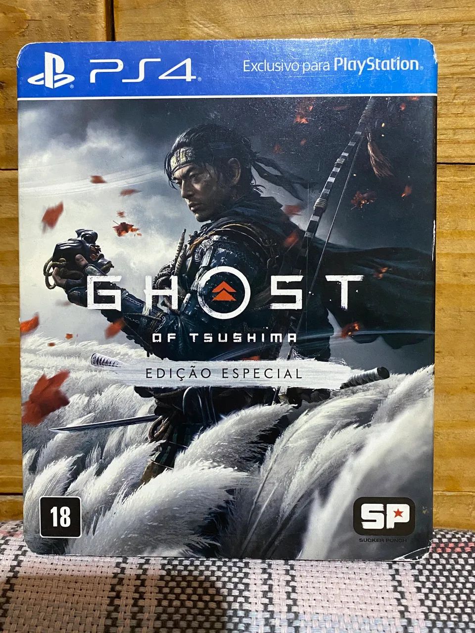 Ghost of tsushima ps4 edição limitada 