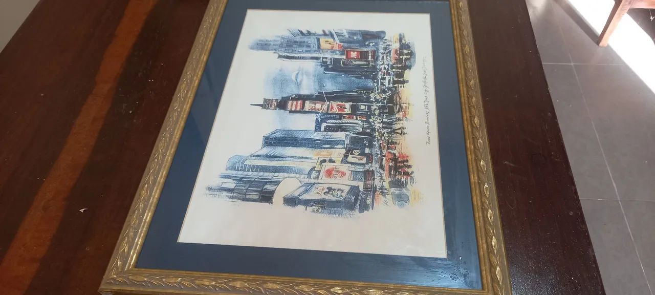 Quadro Times square New York antigo  - Foto 3