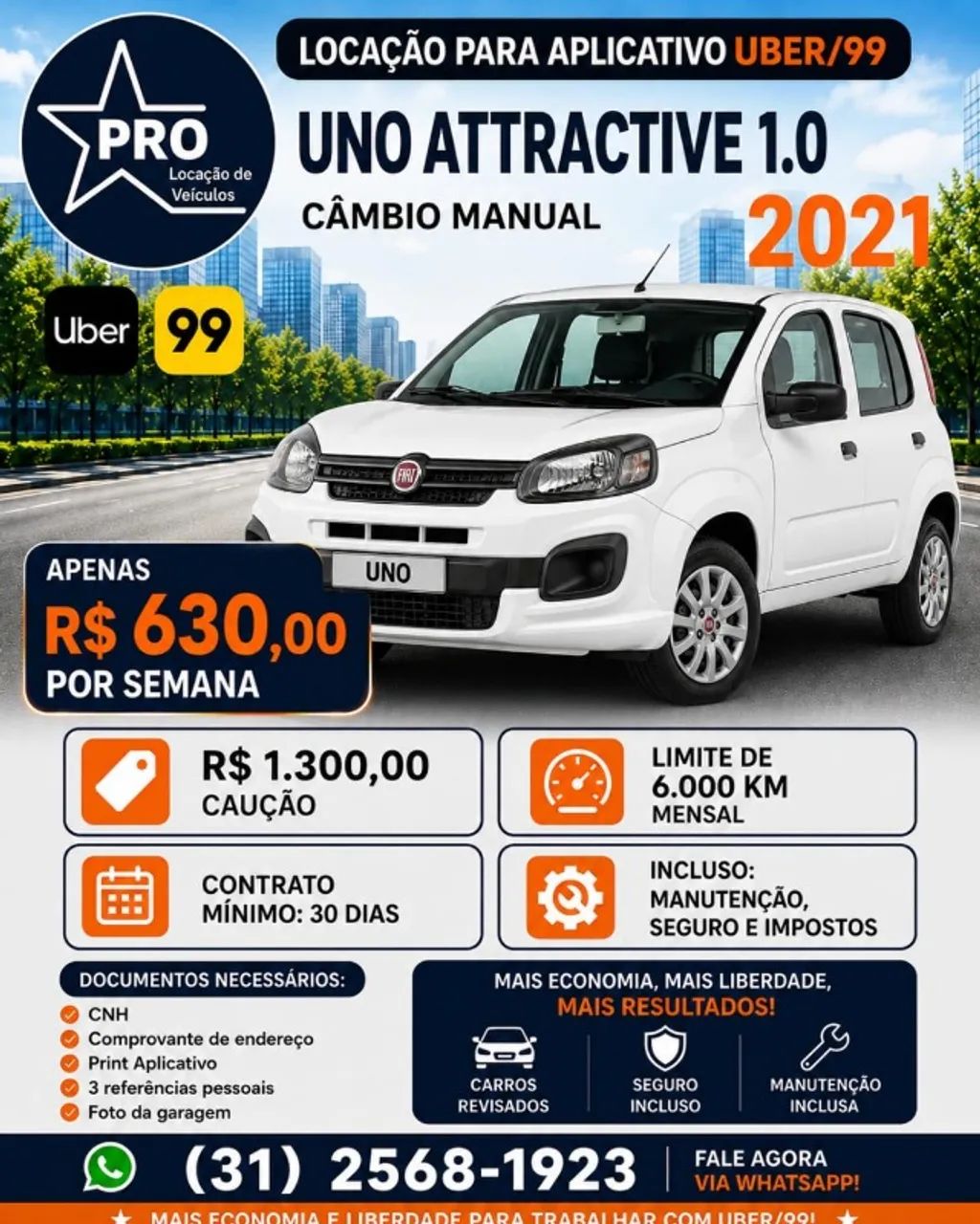 Alugo Veiculo para motorista de Aplicativo e Particular - Foto 2