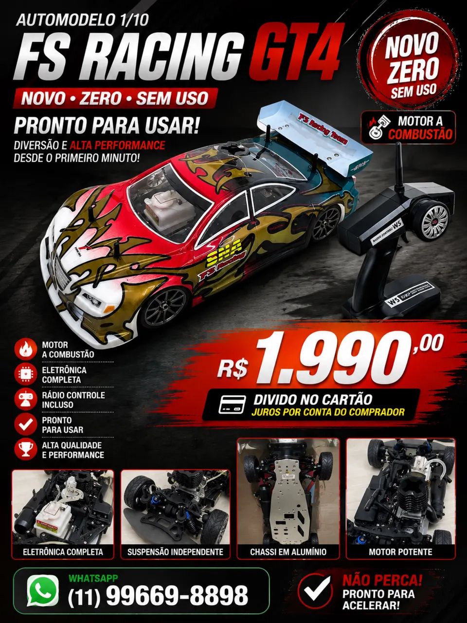 Automodelo à combustão (Novo)