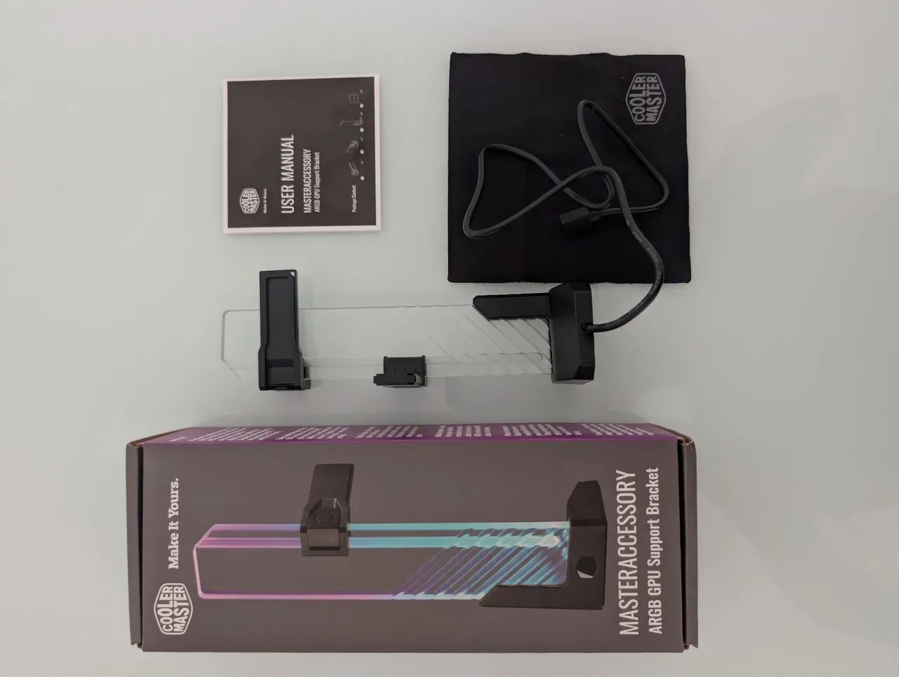 Suporte GPU Cooler Master ARGB - Foto 2