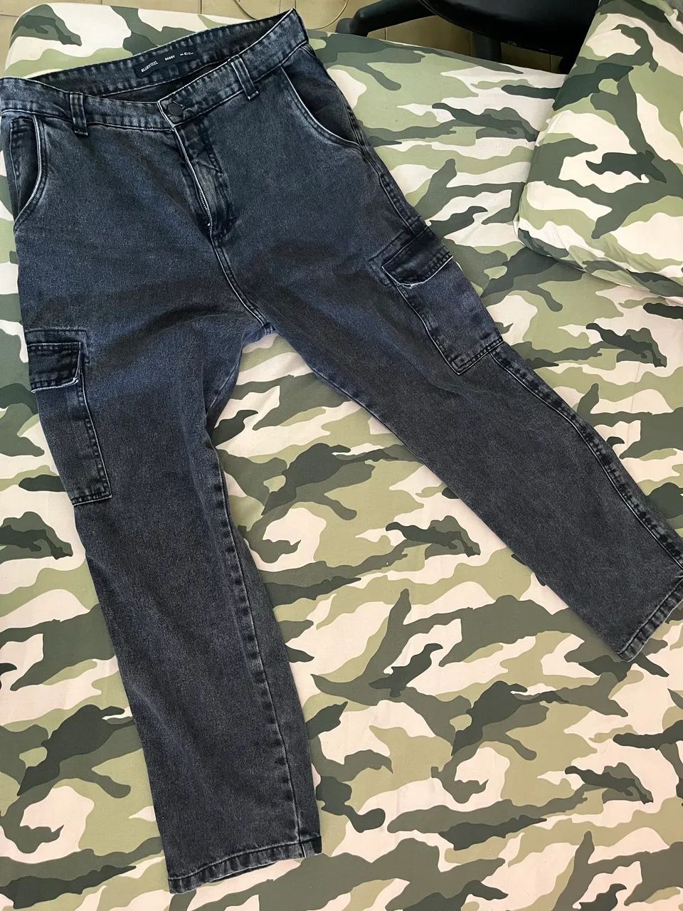 Calça Baggy preta 