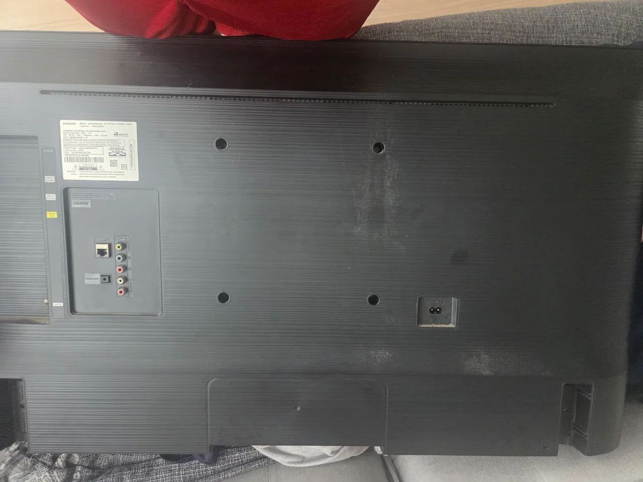 Tv samsung smart 43 polegadas, precisando apenas trocar as.reguas de Led.da.tela. - Foto 3