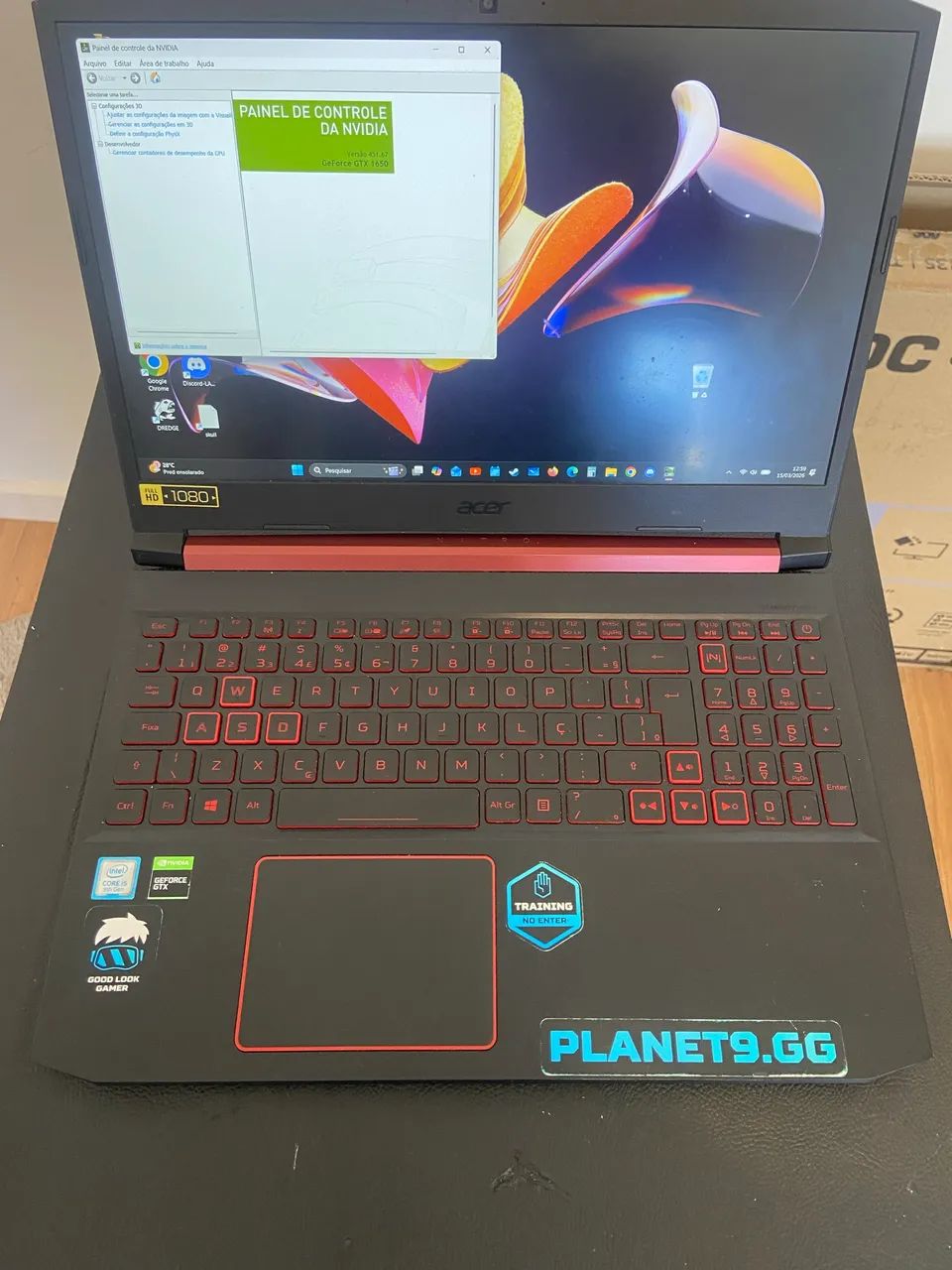 Notebook nitro an515-54 gtx 1650