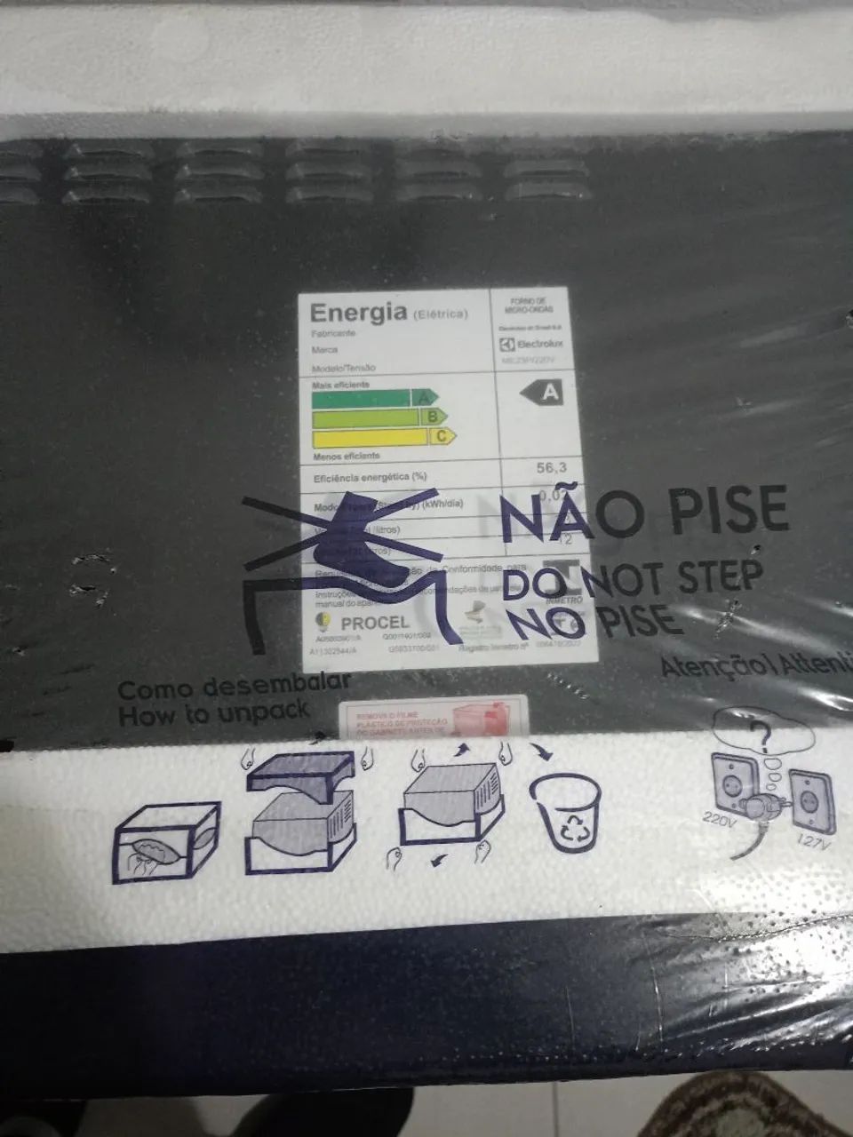 Microondas Electrolux NOVO - Foto 3