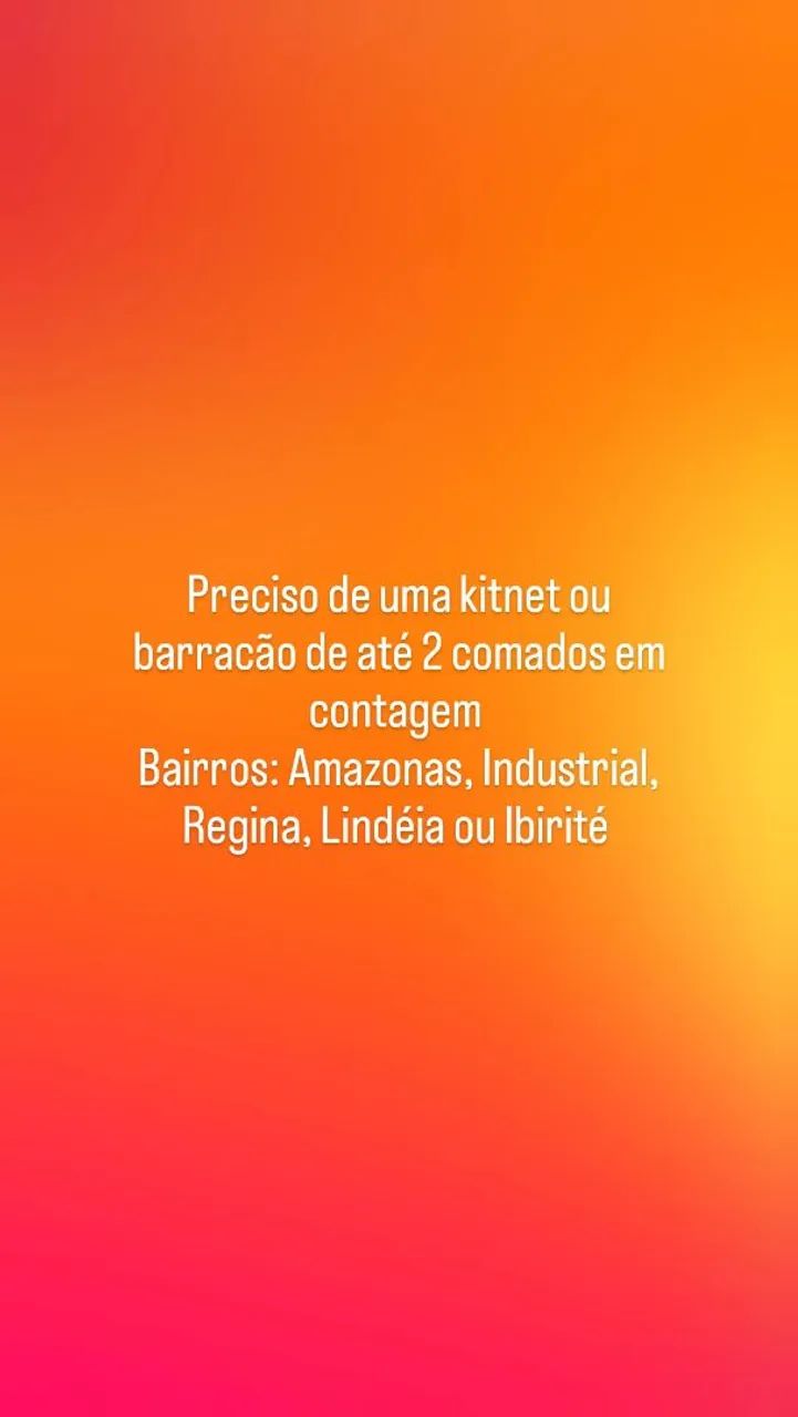 Procuro com urgência 