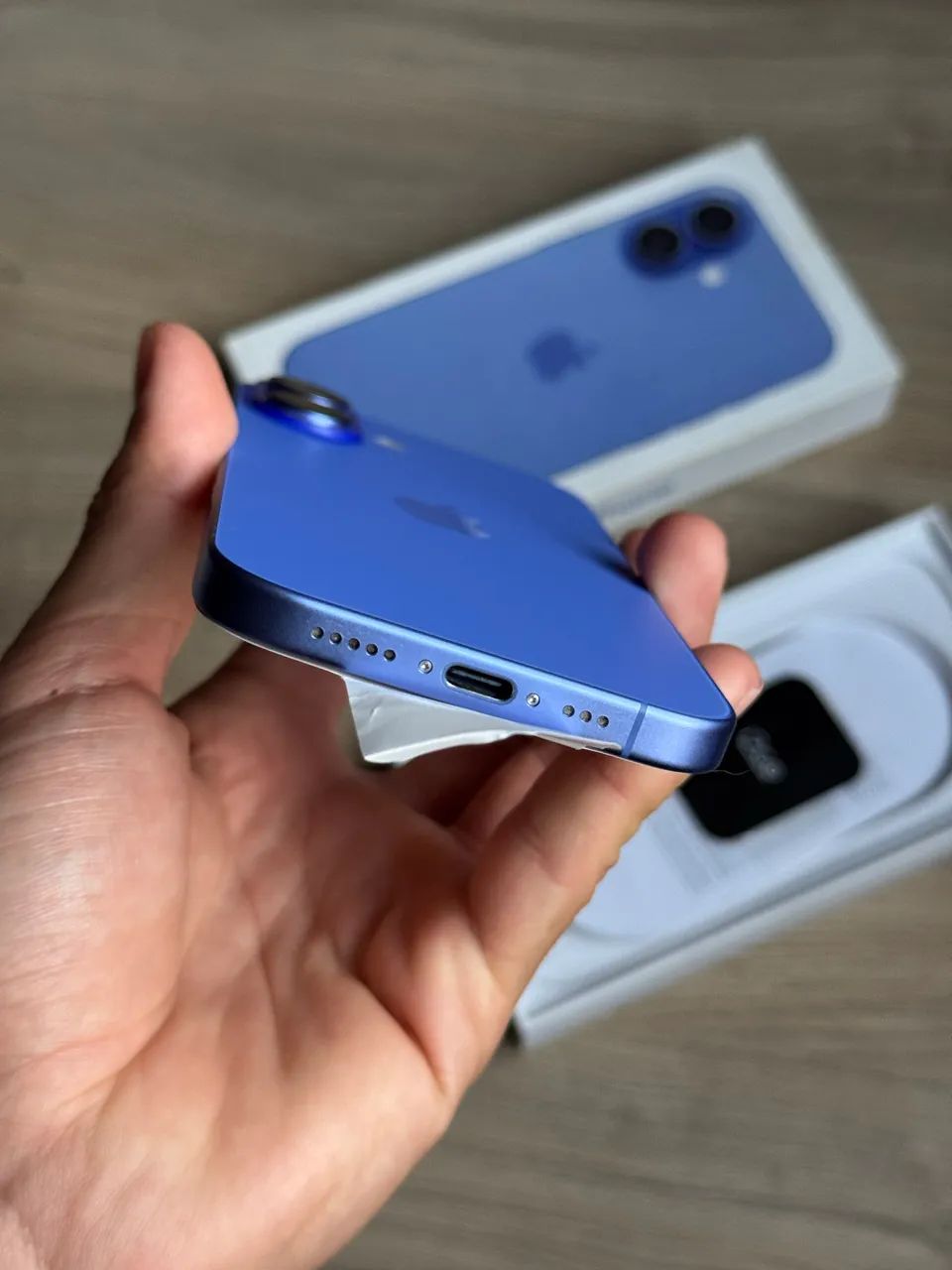 iPhone 16 Azul 128gb 90% - Foto 3