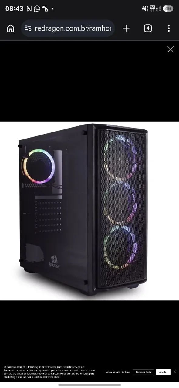 Gabinete Redragon Ramhorn - Foto 2