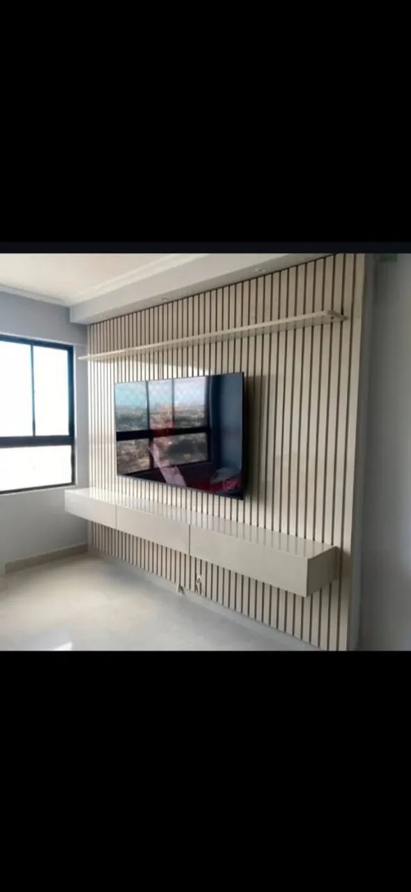 Painel ripado cinza  - Foto 3