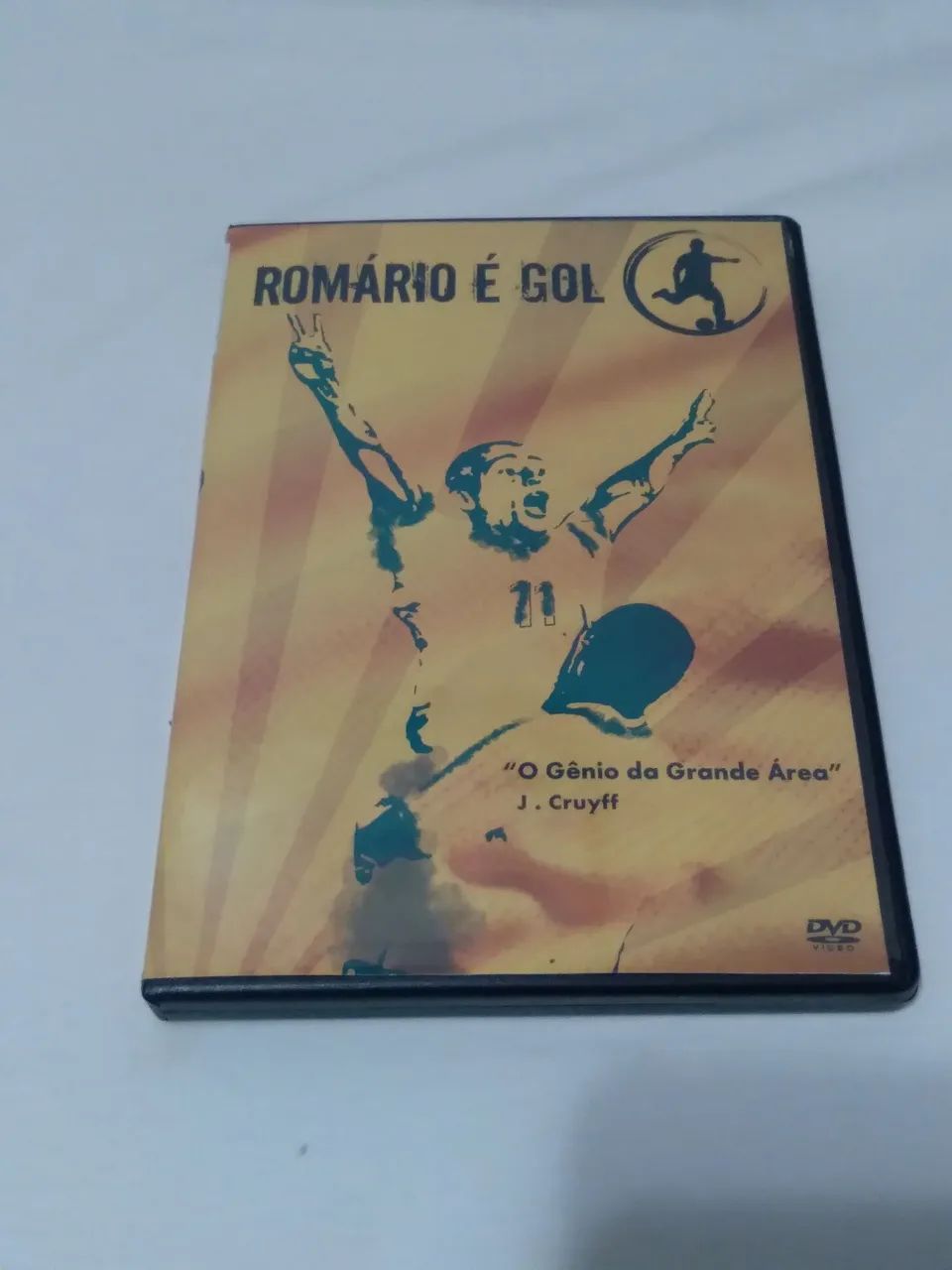 Coleção de DVDs de futebol 