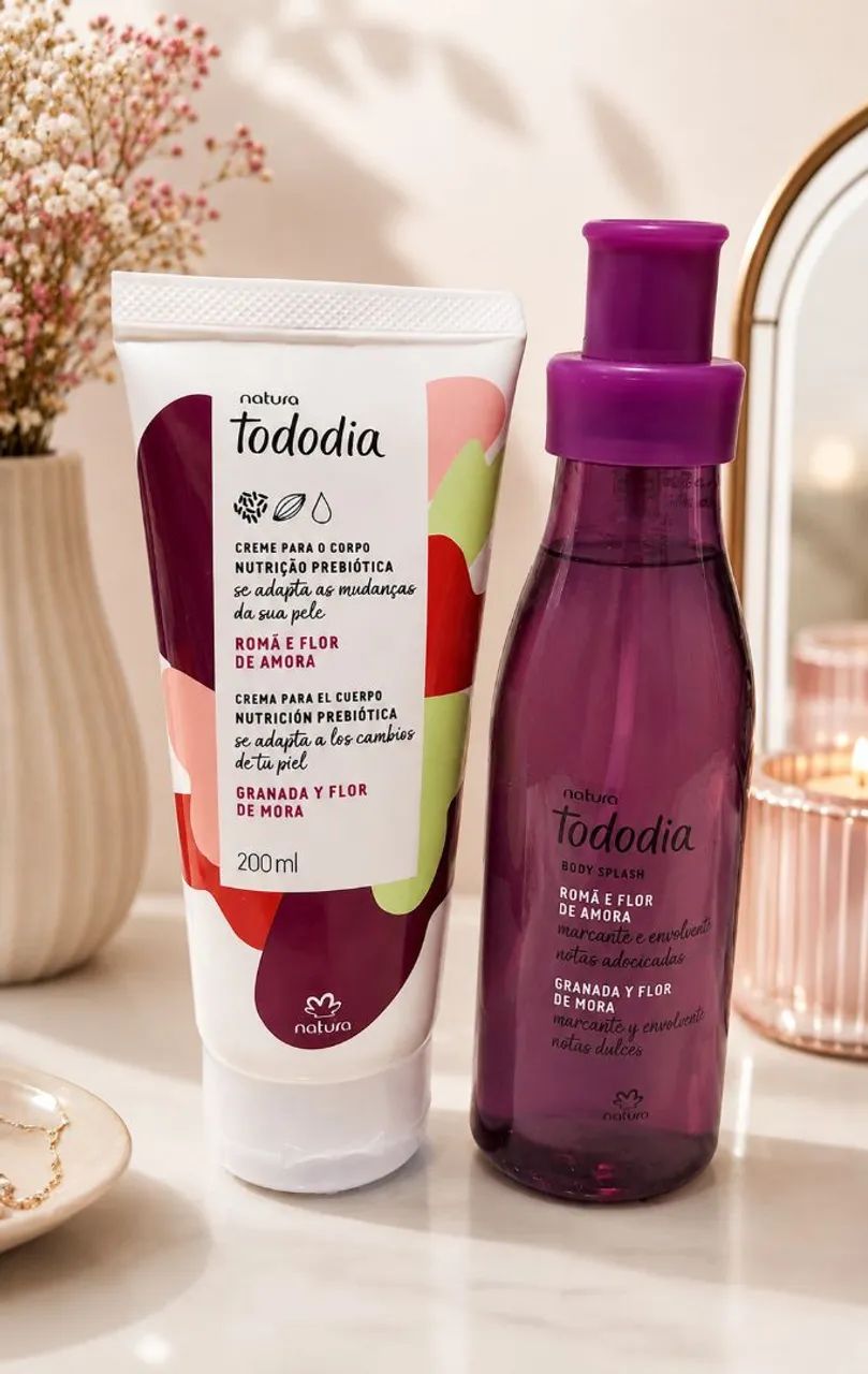 Kit Tododia Romã e Flor de Amora