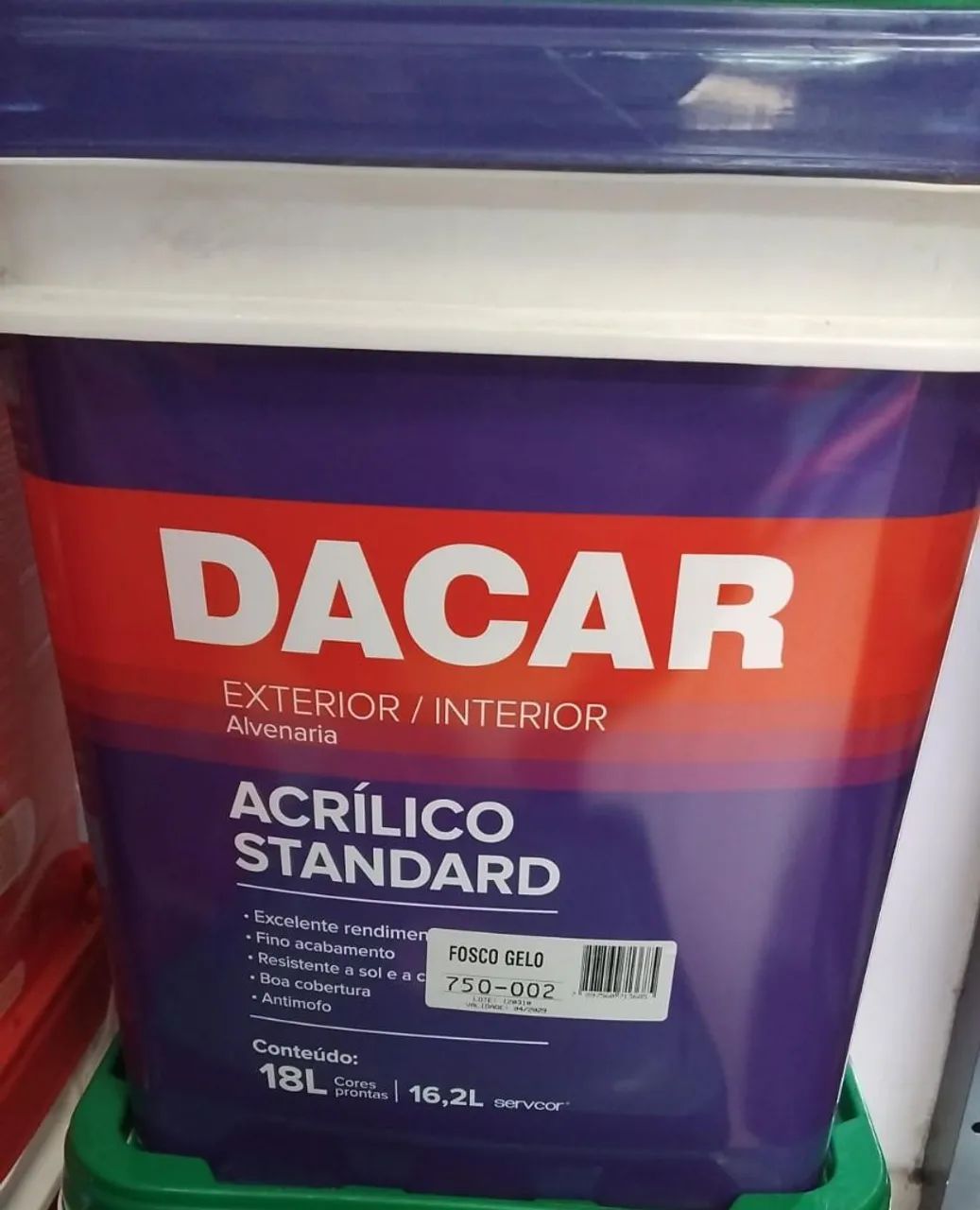 Vendo tinta branco gelo fechada