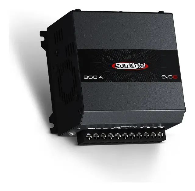 Módulo Amplificador Soundigital 800.4 Evo6 Classe D 4 Canais 4 Ohms