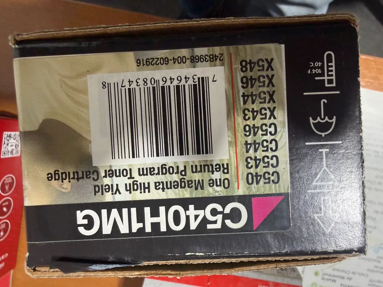 Toner lexmark original c540 