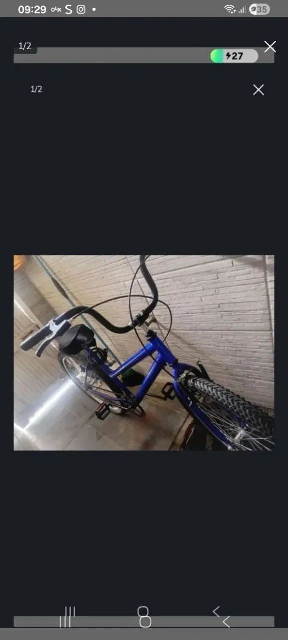 Bicicleta Aro 26 Seminova, com nota fiscal 