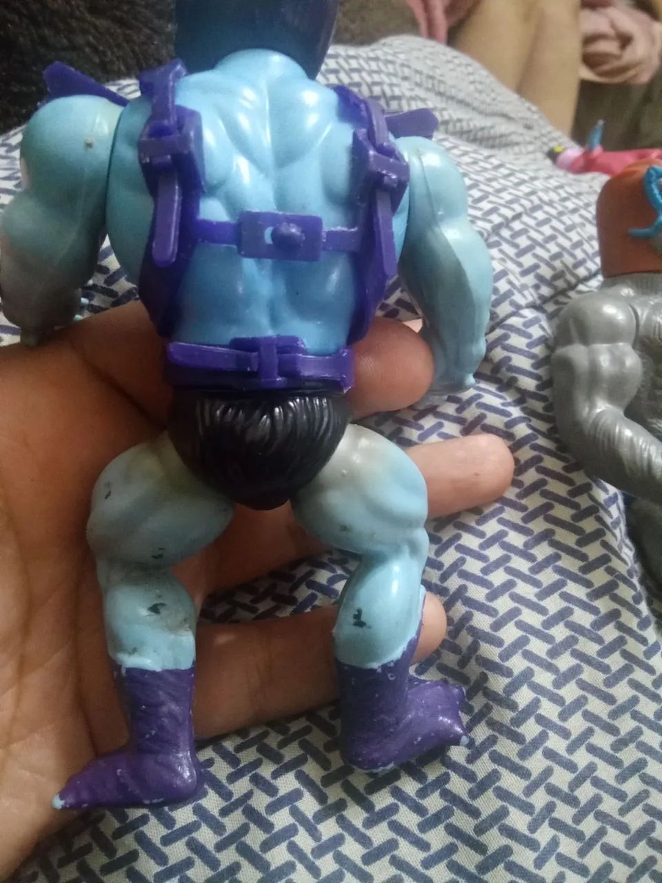 Antigo boneco esqueleto he man - Foto 2