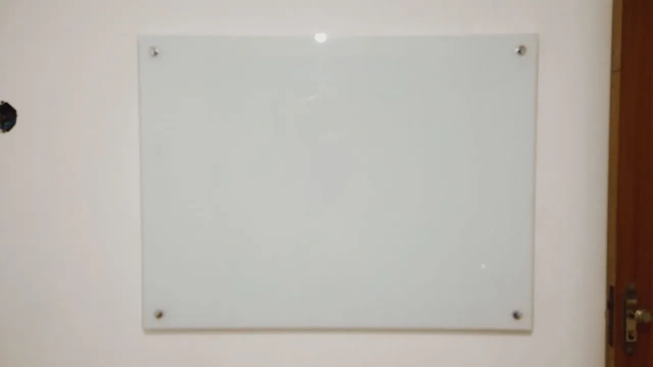 Quadro escolar de vidro 120x90. - Foto 2