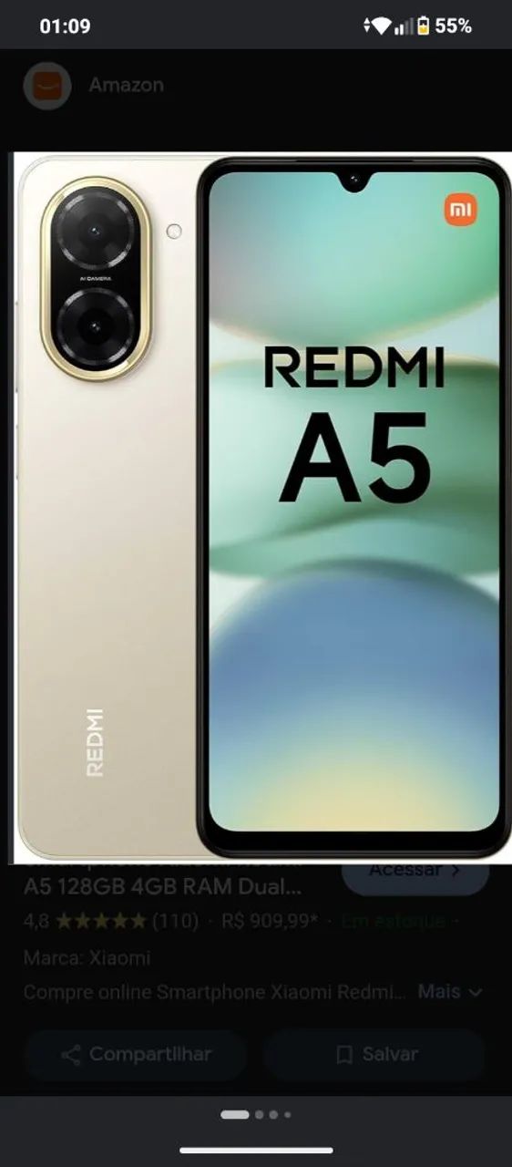 Celular xiaomi Redmi a5 