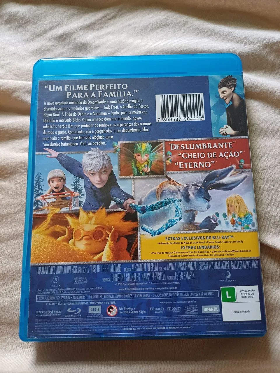 Blu-ray - Origem dos Guardiões - Foto 2