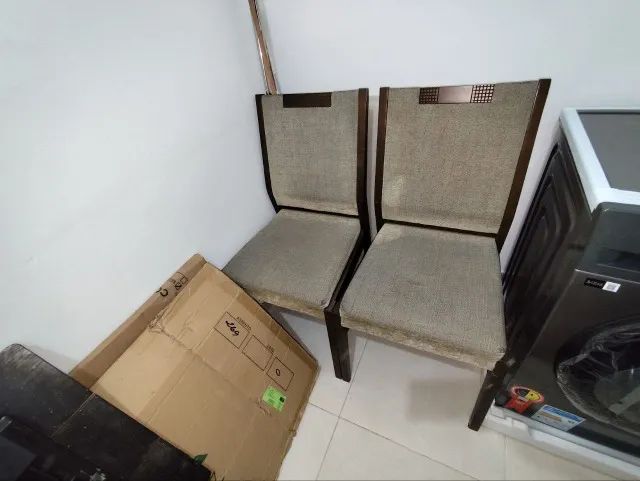 conjunto 6 cadeiras de madeira maciça - Foto 3