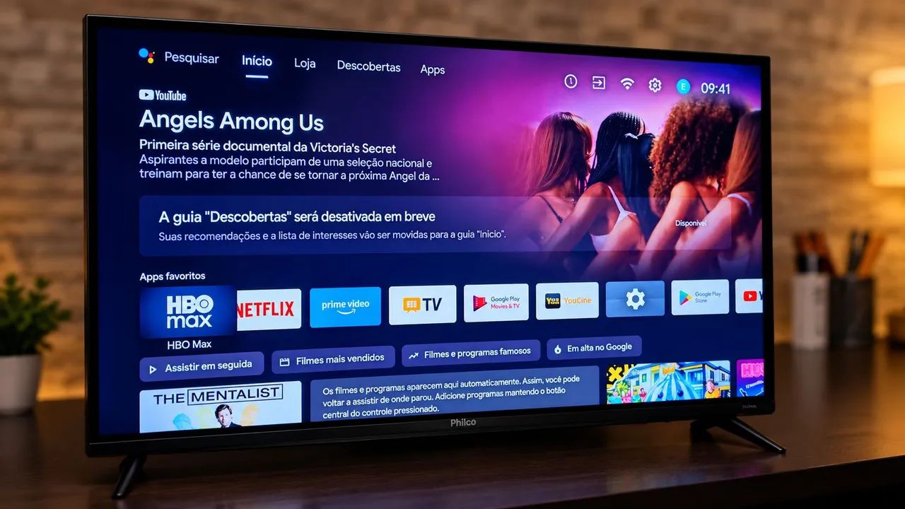 Smart TV Philco com Netflix e YouTube - Funcionando perfeitamente