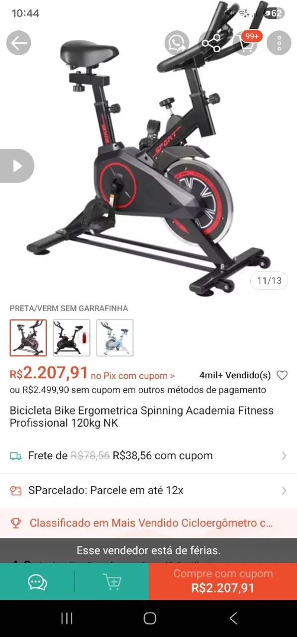 Bicicleta ergometrica  - Foto 5