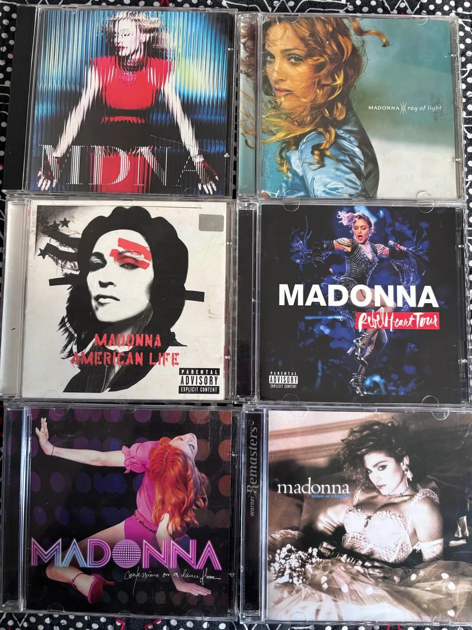 Coleção de Cds Madonna