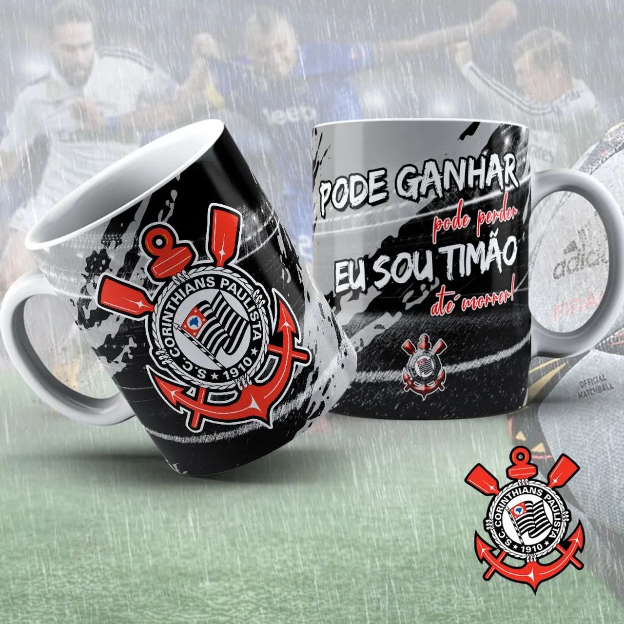 Canecas clubes de futebol  - Foto 3