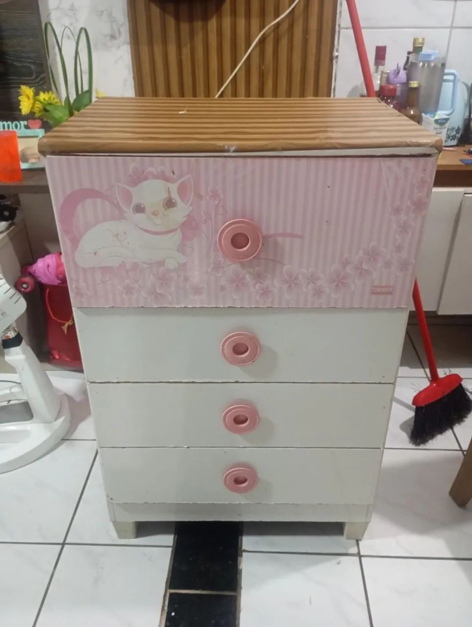 Cômoda + guarda-roupa infantil  - Foto 2