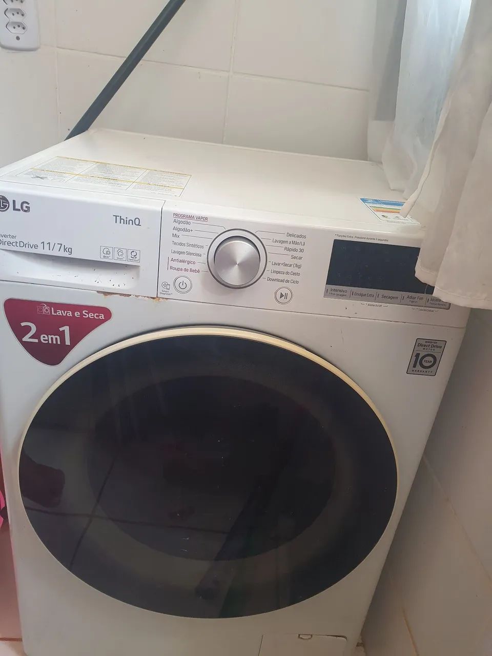 Lave e seca LG