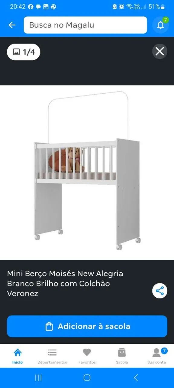 Mini berço 