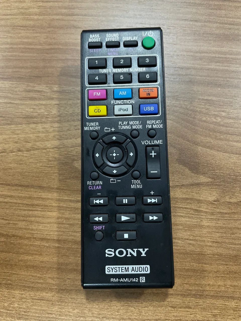 Controle Remoto Sony System Áudio Original 