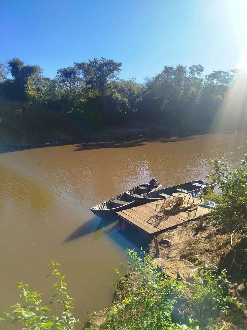 Rancho para temporada pesca Rio Miranda km21  - Foto 6