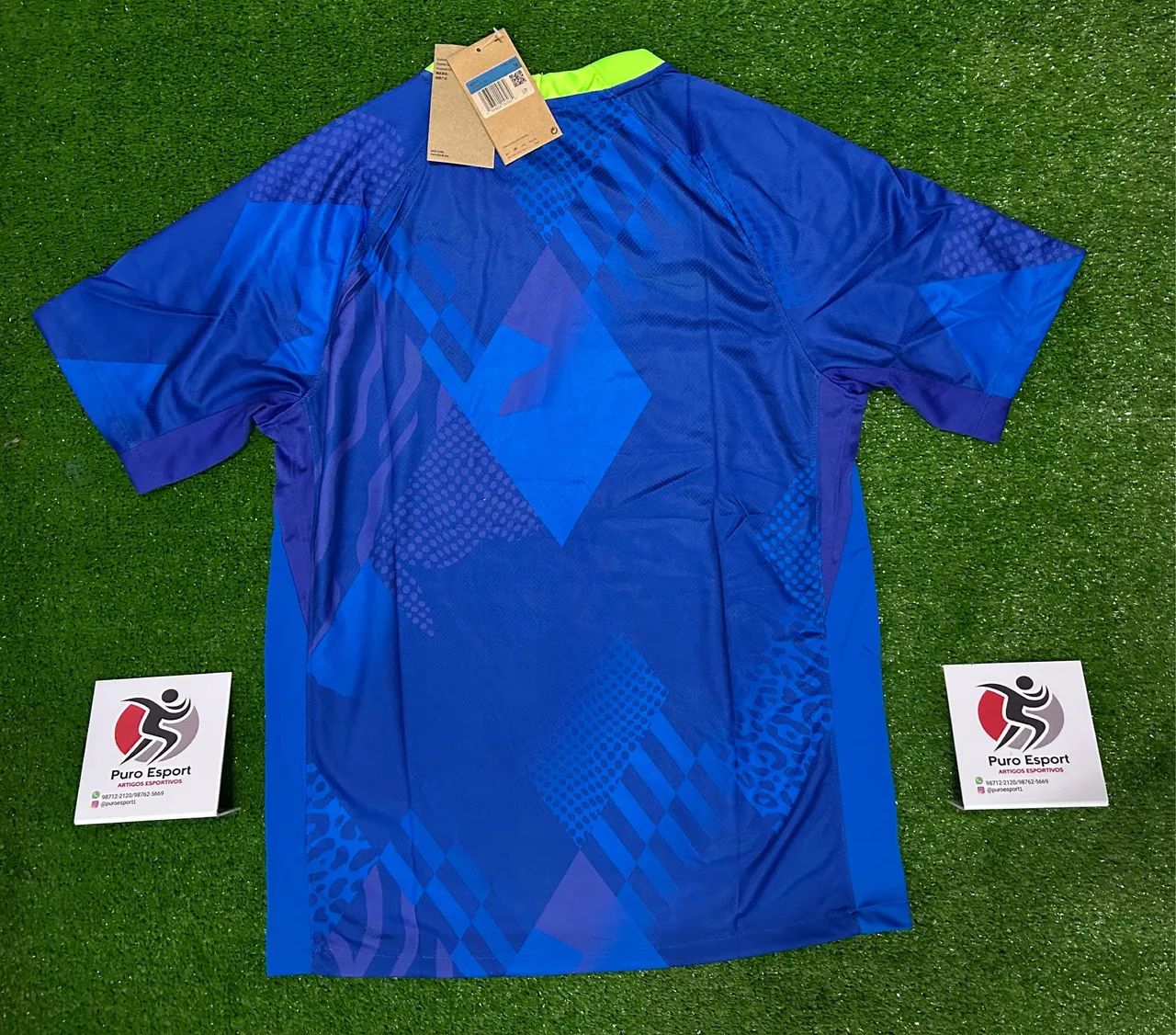 Camisa do Brasil azul - Foto 2