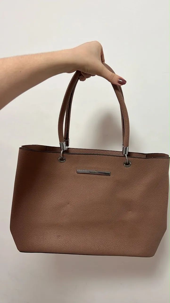 BOLSA TOTE MARROM ? ELEGÂNCIA E PRATICIDADE 