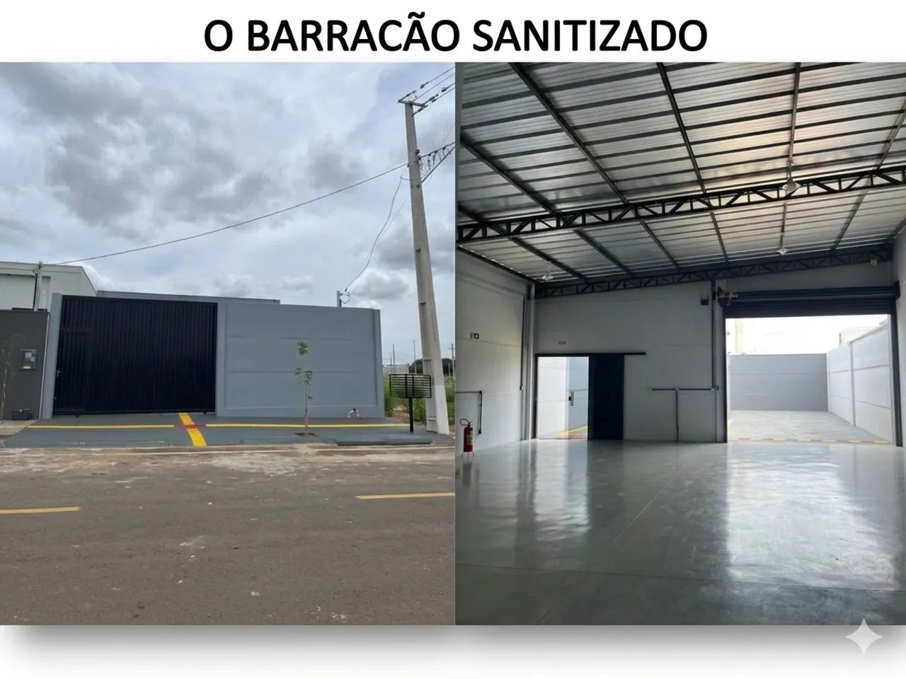 Barracão Impecável: Piso Epóxi e Estrutura Nova  Entre e Comece a Operar Hoje!" - Foto 4