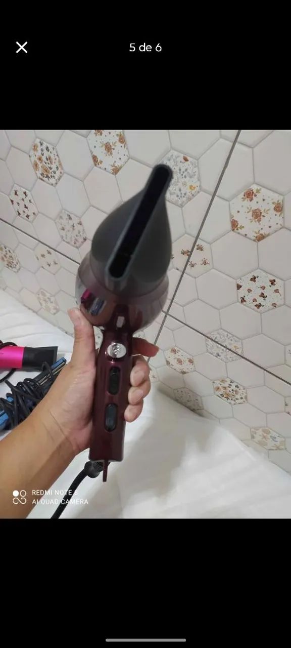 Secador de cabelo MQ 2100w 127v - Foto 5