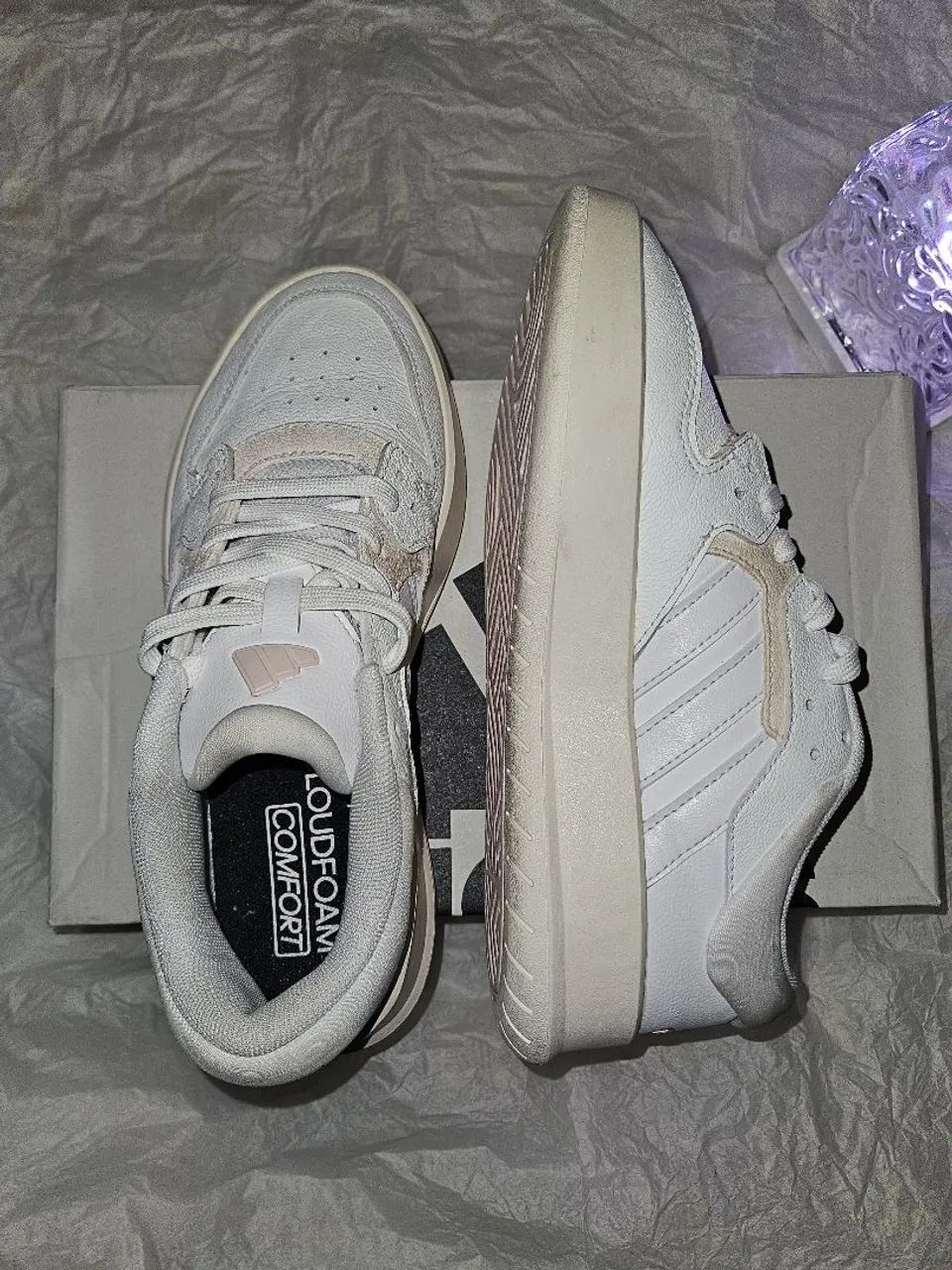Tênis Adidas Feminino Court 24 - Foto 4