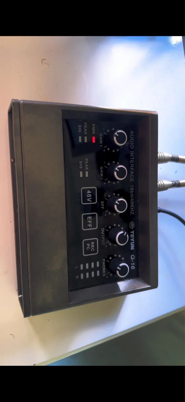Interface de áudio Teyun Q-16 - Foto 3