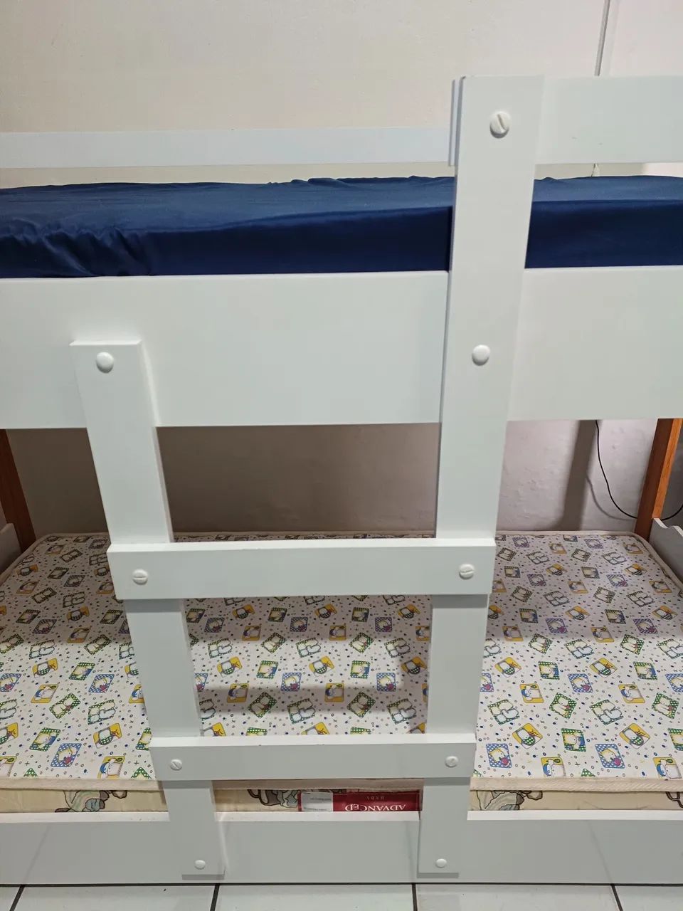 Beliche nova infantil com dois colchões  - Foto 4