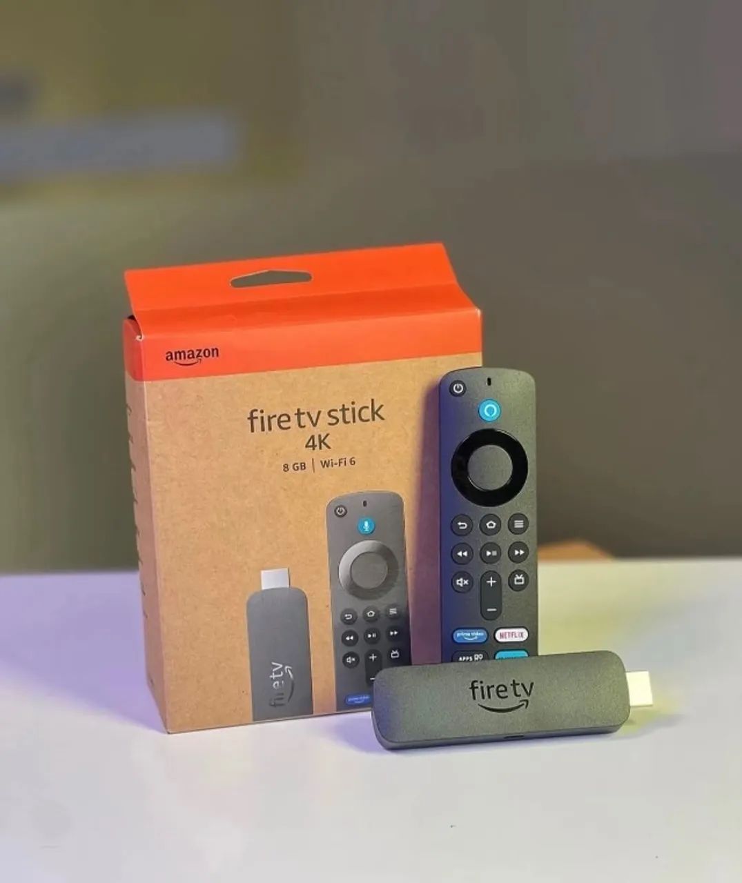 Fire Stick 4K - Transforme sua TV em Smart TV de Extrema qualidade 4k de Cinema  - Foto 5