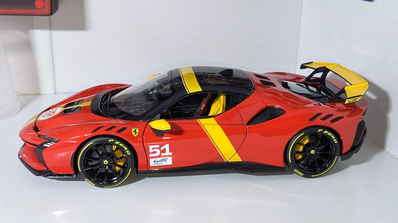 Miniatura Exclusiva Ferrari SF90 XX Stradale 1:18 WEC Edition