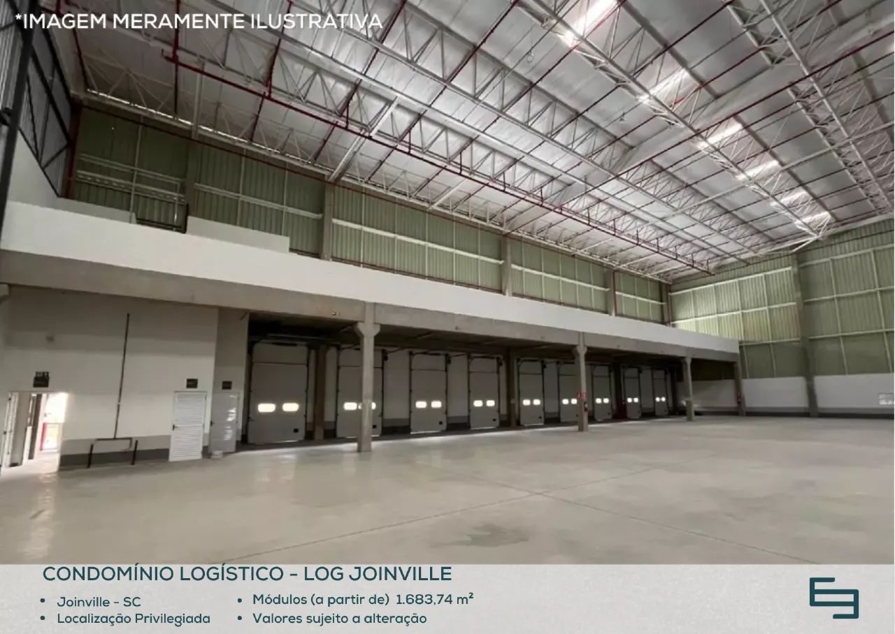 Galpão para locação em Joinville - SC